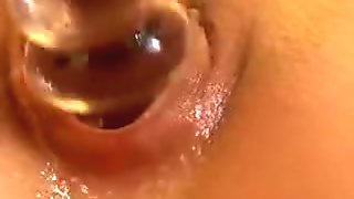 18 Year Old Emily's Wet Orgasm Closeup!