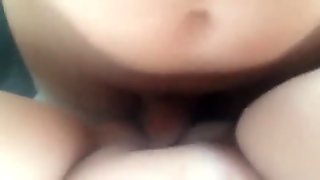 Fucking My Girlfriend's Fat Pussy In The Car