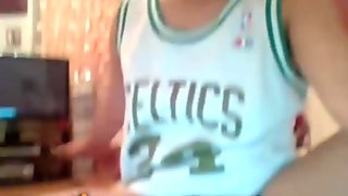 Twerking Celtics Cheerleader - Omegle 12