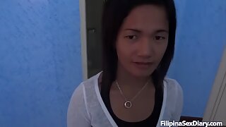 AsianSexPatrol Hairy Filipina Cooch Drips With Creampie